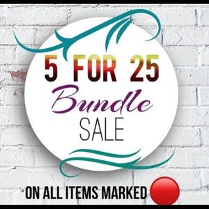 Bundle 5 for $25